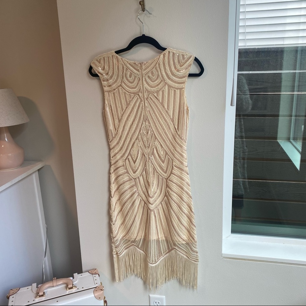 Verty Beaded And Sequenced Flapper Dress View 3